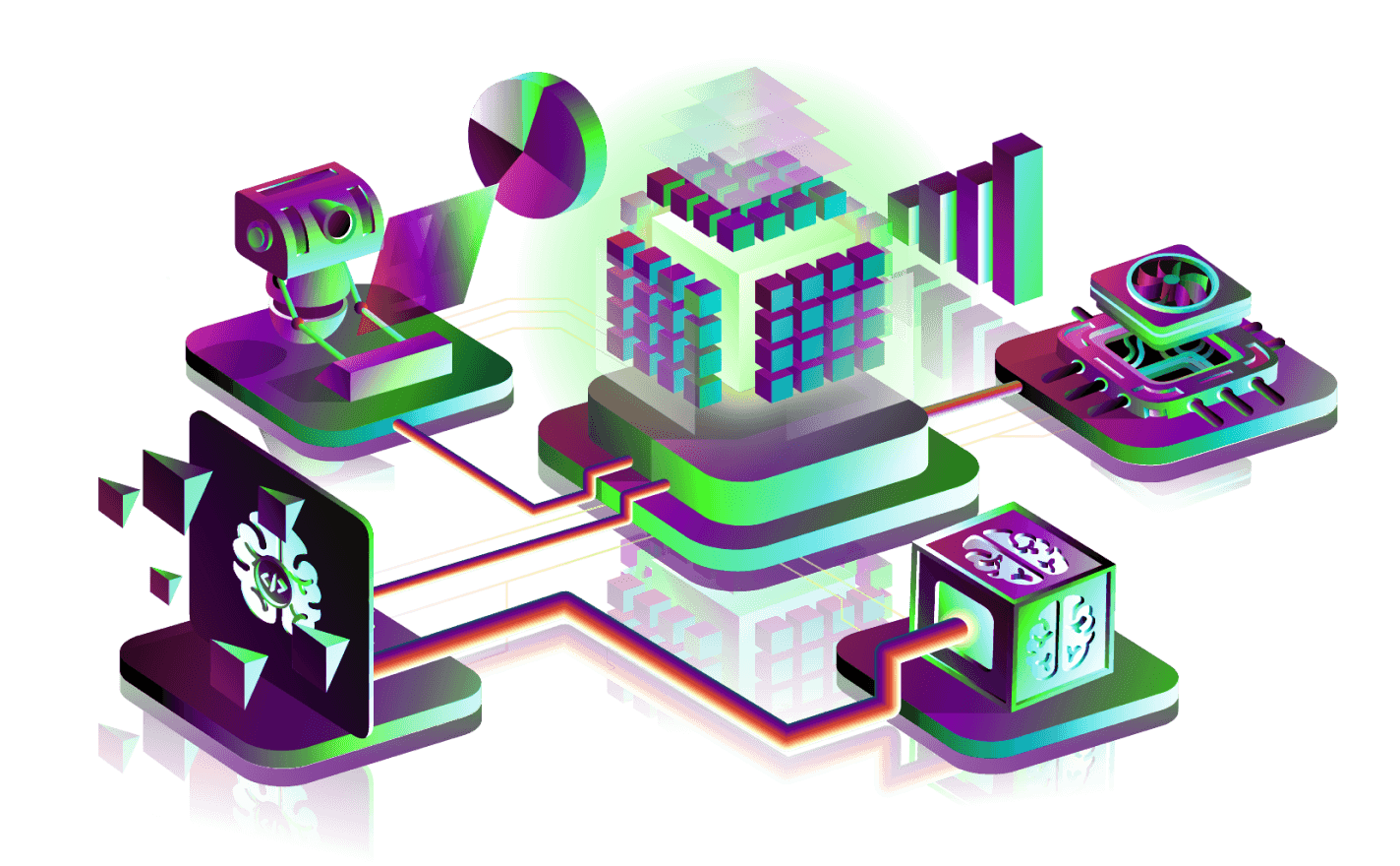 AI Solutions illustration